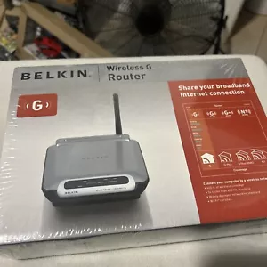 Belkin Wireless G Router New Old Stock Factory Sealed - Picture 1 of 5