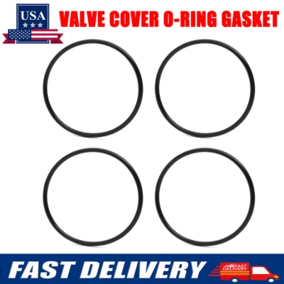 4PCS Valve Cover O-rings Gaskets For Yamaha XV1000 XVS650 XVS1100 93210-62446-00 - Image 1 of 4