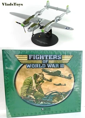 Atlas 1/72 P-38J Lightning 8thFG 80thFS Headhunters Down Beat Dick Bong 7896-003 - Image 1 of 2