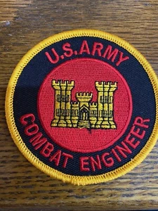Parche Hecho a Medida Ingeniero de Combate Ejército de Estados Unidos 3" Redondo (3 Parches) - Imagen 1 de 1