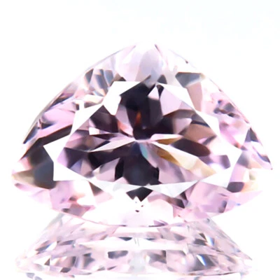 KUNZITA 9.23ct IMPECABLE BRILLANTE SIN CALENTAR MEJOR ROSA NATURAL KUNCITA IMPRESIONANTE GEMA Foto 1 de 4
