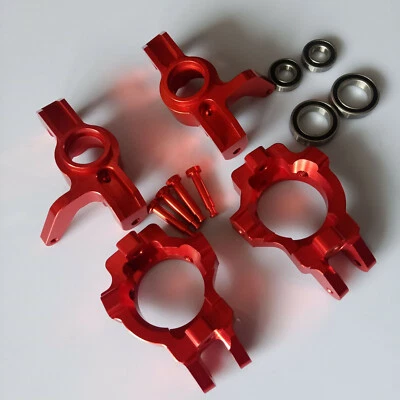 Alloy Front Steering Wheel Hub Carrier Mount C cup for Rovan LT Losi 5ive-t DTT - Image 1 of 4