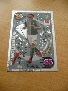 Topps Match Attax Bundesliga 2023/24 Rough Diamond Nick Woltemade #87