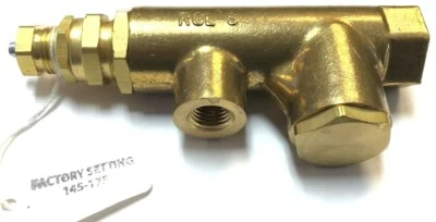 R. CONRADER CO R. CONRADER MODEL RCL-S-HU-145-175 PILOT VALVE W/ HAND UNLOADER 145-175 PSI