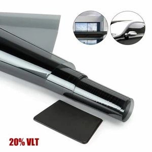Uncut Roll Window Tint Film 20% VLT 20" x 10'ft Feet Car Home Office Glass - Picture 1 of 10