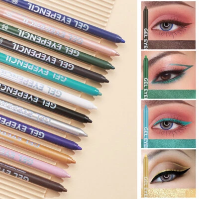 Eyeliner Lasting Gel Liquid Liner Colorful Eye Pencil Waterpoof Long Pen Make  w - Image 1 of 4