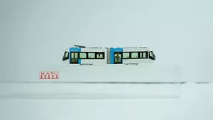 Kato N Scale Blue Portram Extended Passenger Tram Item 14-801-4 NEW Tested B9 - Picture 1 of 13