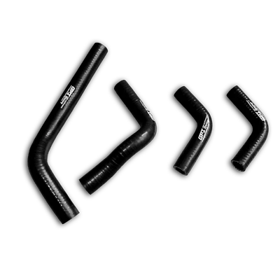 Manguera de radiador de silicona negra para Honda CRF250 CRF250R Crf250x 2005 2004-2009 Foto 1 de 4