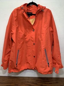 Nuage Waterproof Patch Pockets & Back Vent Heavyweight Hooded Jacket SZ XL - Picture 1 of 9