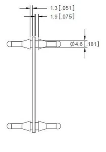Gummi Lüfterbefestigung mit Dichtung für 60mm Lüfter - Bild 1 von 5