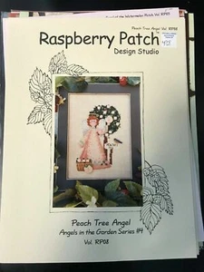 Cross Stitch Pattern Booklet: Peach Tree Angel (Raspberry Patch) - Picture 1 of 1