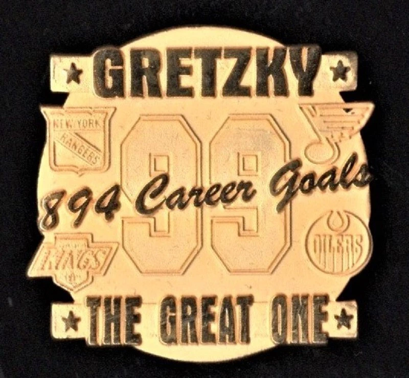 PIN WAYNE GRETZKY “EL GRANDE” EDICIÓN LIMITADA 894 PUNTUACIÓN NHL Foto 1 de 1