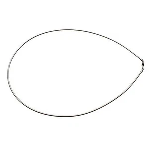 925 Sterling Silver Omega 1.6mm Round Necklace ITALY - Picture 1 of 1