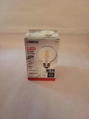 Satco Lighting S9893 Single 4.5 Watt Dimmable G25 Medium (E26) - Clear - Image 1 of 4