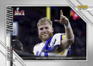 2021 PANINI INSTANT NFL #265 COOPER KUPP - SUPER BOWL LVI MVP - Picture 1 of 2