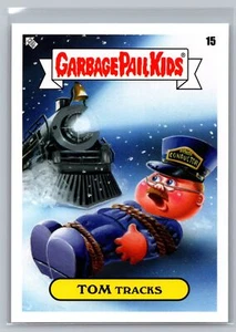 2022 Topps Garbage Pail Kids: Book Worms #15 Tom Tracks Gross Adaptations - Picture 1 of 2
