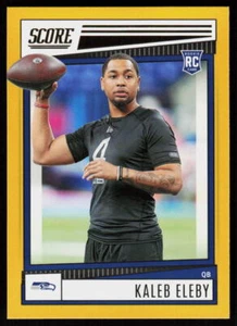 2022 Score Kaleb Eleby #313 Football Rookie Seattle Seahawks RC Gold - Bild 1 von 2