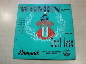Burl Ives/Women : Folk Songs About The Fair Sex/1956 Brunswick 10" LP - Picture 1 of 7