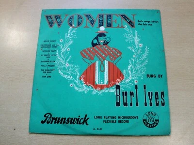 Burl Ives/Women : Folk Songs About The Fair Sex/1956 Brunswick 10" LP - Image 1 of 4
