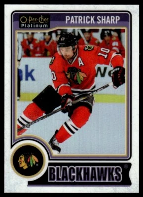 2014-15 O-Pee-Chee Platinum 119/199 Patrick Sharp  Chicago Blackhawks #89 - Image 1 of 2