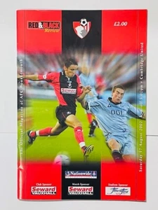 2002/03 BOURNEMOUTH V CAMBRIDGE UNITED 17-08-2002 DIVISION 3 - Picture 1 of 1