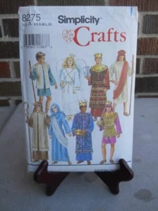 Simplicity Pattern #8275 Nativity Costumes uncut/ff Misses & Mens. - Picture 1 of 2