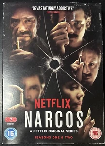 NARCOS THE COMPLETE SERIES 1-2 DVD 1st 2nd First Second SEASON One Two UK Releas - Picture 1 of 1