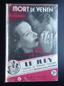 Mort le venin Dambermont Steeman Jury N° 17 Récit complet Roman policier BE - Picture 1 of 1