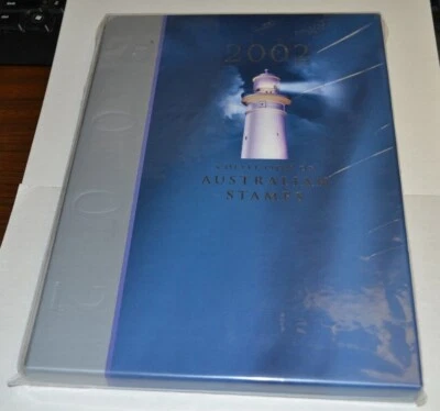 2002 Collection Of Australian Stamps Deluxe Edition HC w/ Slip-case New Unopened - Image 1 of 2