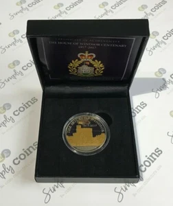 Simply Coins~ 2017 HOUSE OF WINDSOR PROOF 5 POUND GUERNSEY BOXED COA - Picture 1 of 4