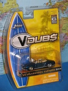 JADA VDUBS 1959 VOLKSWAGEN KARMANN GHIA VW DIECAST ***BRAND NEW & RARE*** - Picture 1 of 11