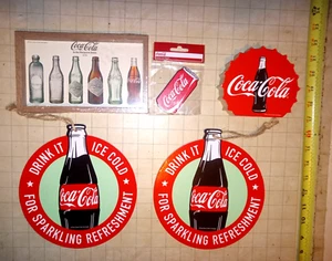 “Coca Cola” Collectables Decor Picture Stand, Plaque, Magnet, Door & Wall Hanger - Picture 1 of 2