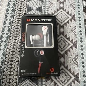Monster 123888-00 Headphones - White Beats By .dre - Picture 1 of 7