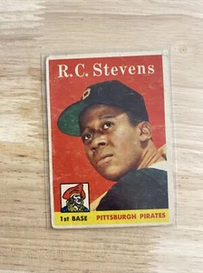 R.C. STEVENS 1958 Topps #470 Pittsburgh Pirates - Picture 1 of 3