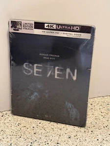 SEVEN LIMITED EDITION 4K STEELBOOK **IN HAND** SOLD OUT!! - Picture 1 of 5