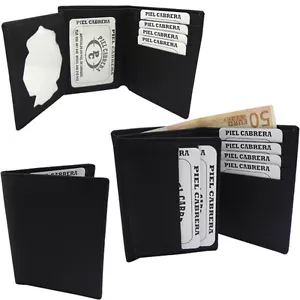 CARTERA PARA PLACA DE POLICIA NACIONAL REF. 803 PIEL CABRERA - Imagen 1 de 1