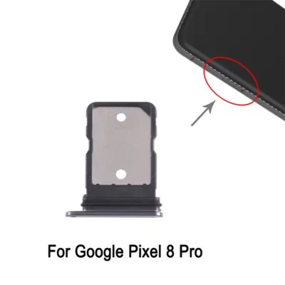 SIM Card Tray Holder Slot Pin for Google Pixel 8 Pro Replacement Parts - Image 1 of 4