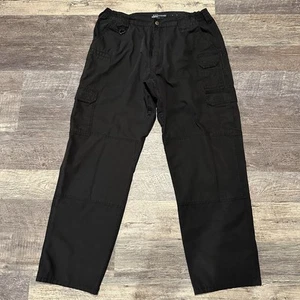 5.11 Tactical PDU Cargo Class B Pants Mens 36x32 Black Twill Pockets Zip Police - Picture 1 of 22
