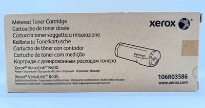 NEW GENUINE Xerox 106R03586 Black Toner Cartridge VersaLink B400 B405 - Image 1 of 4