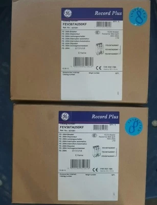 GE General Electric molded case circuit breaker FEV36TA250KF 3P 250A 431061 - Image 1 of 2