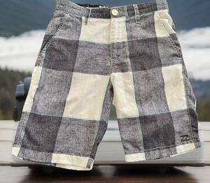 Billabong Board Shorts Mens 28 Waist Black Gray white Quick Dry Platinum Surf - Picture 1 of 7