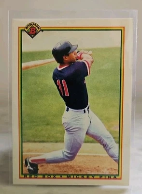 1990 Bowman: Mickey Pina #270 - Boston Red Sox - Excellent - Image 1 of 2