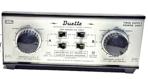 H&M Duette Twin Supply Transformer Controller Power Unit Model Railway Untested - Picture 1 of 12