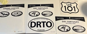 national park stickers Grand Canyon Dry Tortugas Plus US 101 - Picture 1 of 4