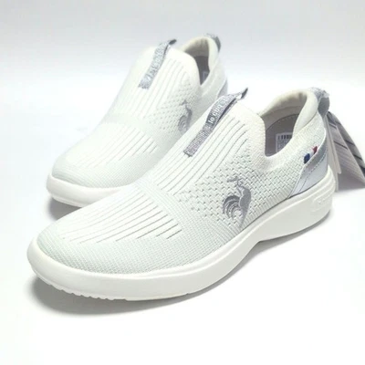 Zapatillas para mujer Le Coq Sportif La Rhone FK II 22,5 cm blancas como nuevas JAPÓN Foto 1 de 4