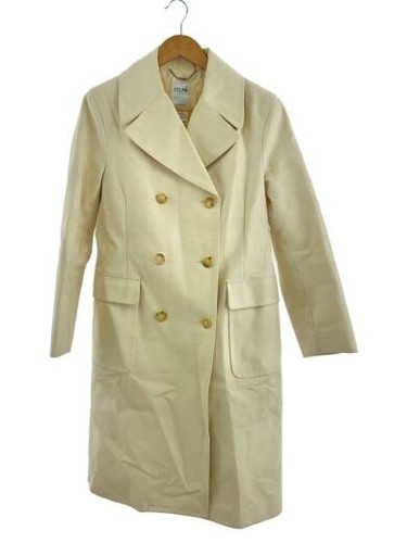 CELINE Trench cappotto 40 Cotone IVO Plain