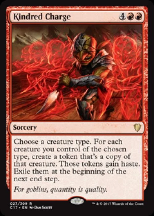 Kindred Charge - Medium Play MTG Commander 2017 - Image 1 of 1