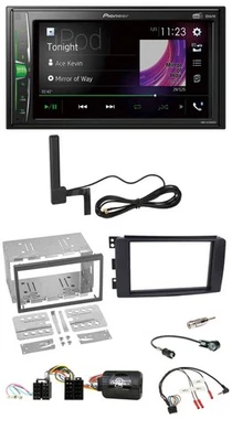 Pioneer MP3 DAB Lenkrad 2DIN Bluetooth Autoradio für Smart ForFour 2004-2006 - Bild 1 von 4