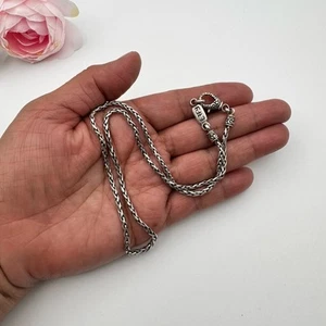Effy BH Sterlingsilber oxidiert Spiga/Weizen Kette 18" Halskette - Bild 1 von 7