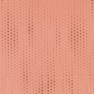 Melrose Dusty Peach Rust Dot Stripe By The Yard x 43 larghezza Studio M Moda - Foto 1 di 1